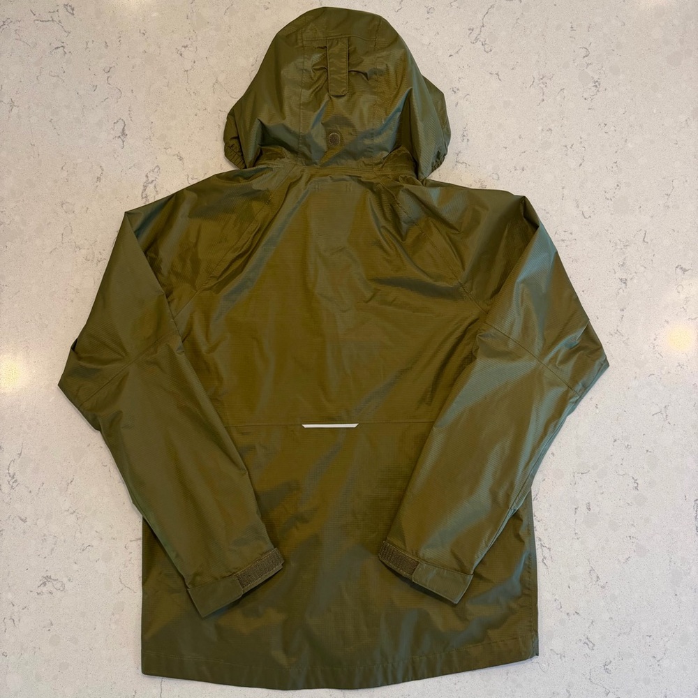 REI Rainier Rain Jacket - Kids Large (14-16) - Olive Green - Picture 3 of 6